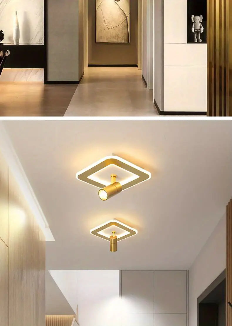 Modern Simple LED Wall Lamp for Bedroom and Aisle