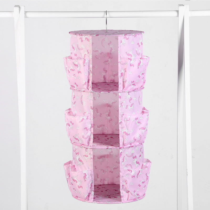 360-Degree Rotating Hanging Closet Organizer Bag