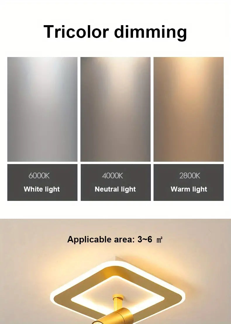 Modern Simple LED Wall Lamp for Bedroom and Aisle