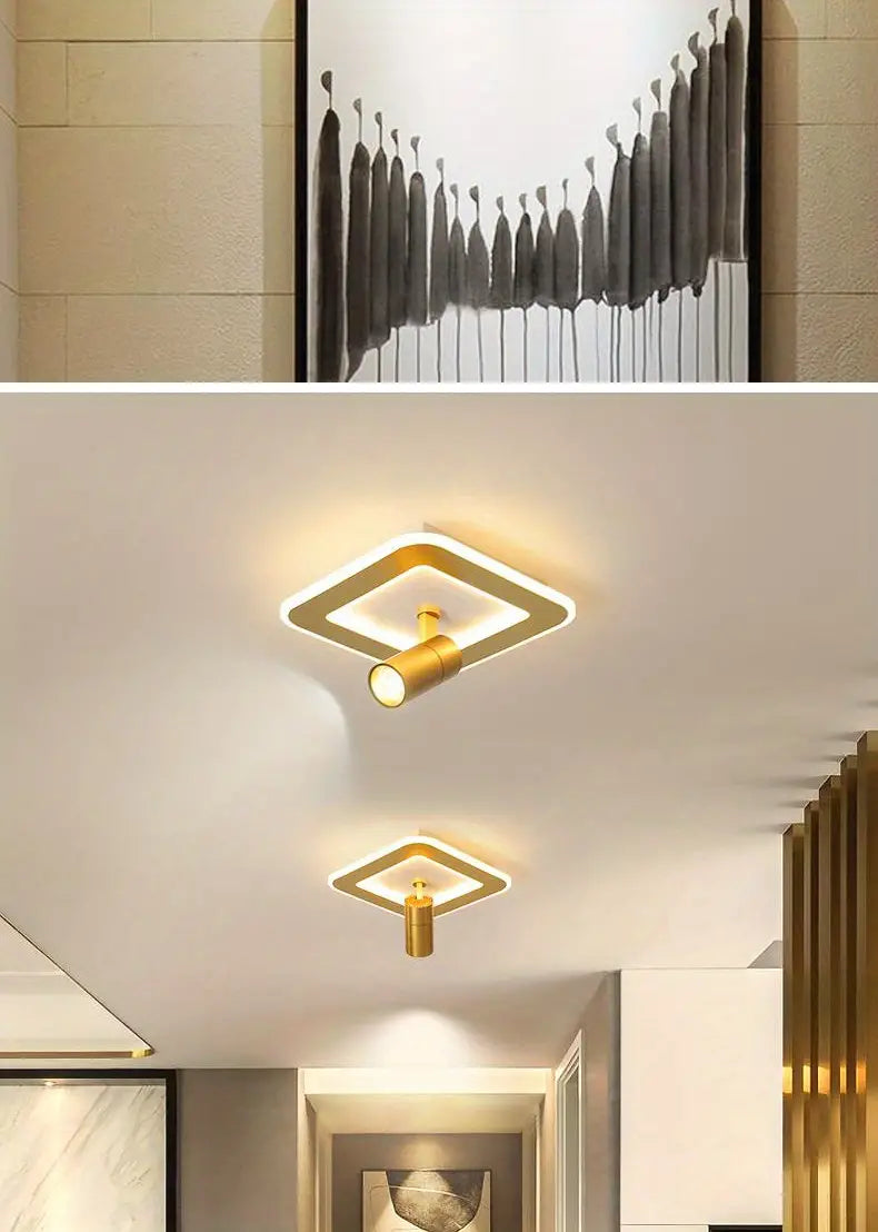Modern Simple LED Wall Lamp for Bedroom and Aisle